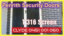 SECURITY SCREEN DOOR EMU PLAINS  0451 001 060